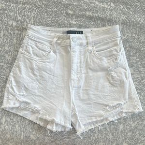 Kut from the Kloth Women’s White Denim Shorts